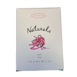 Avon Naturals Lily Soap Bar 150g 5oz Vintage‎ 2002 Glycerin Floral Scent